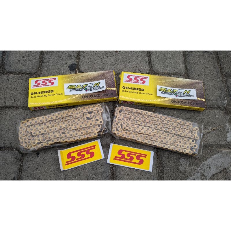 RANTAI SSS SB428-130L / 415SB-130L RANTAI MOTOR Rante