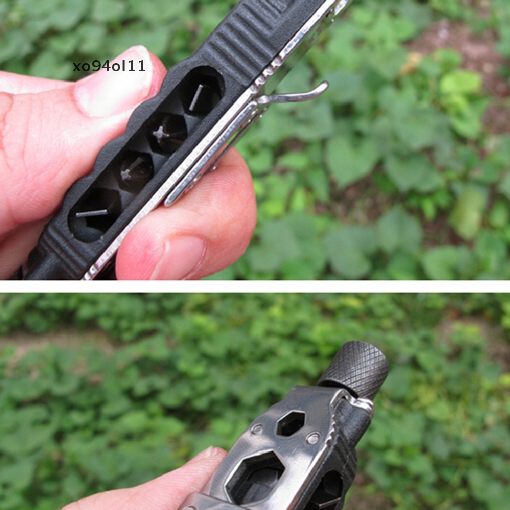 Xo EDC Obeng / Kunci Pas / Tang / Pisau Multifungsi Adjustable Untuk Survival