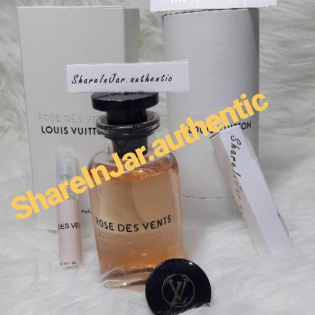 Parfum LV rose Des vents share in jar original