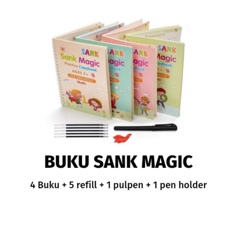 Buku belajar menulis anak paud/TK