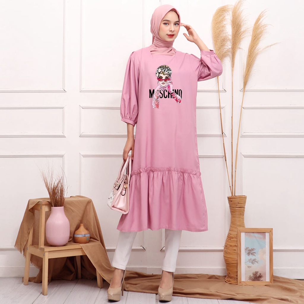 ASY Basic Dress Women Hijab's Collaboration  06