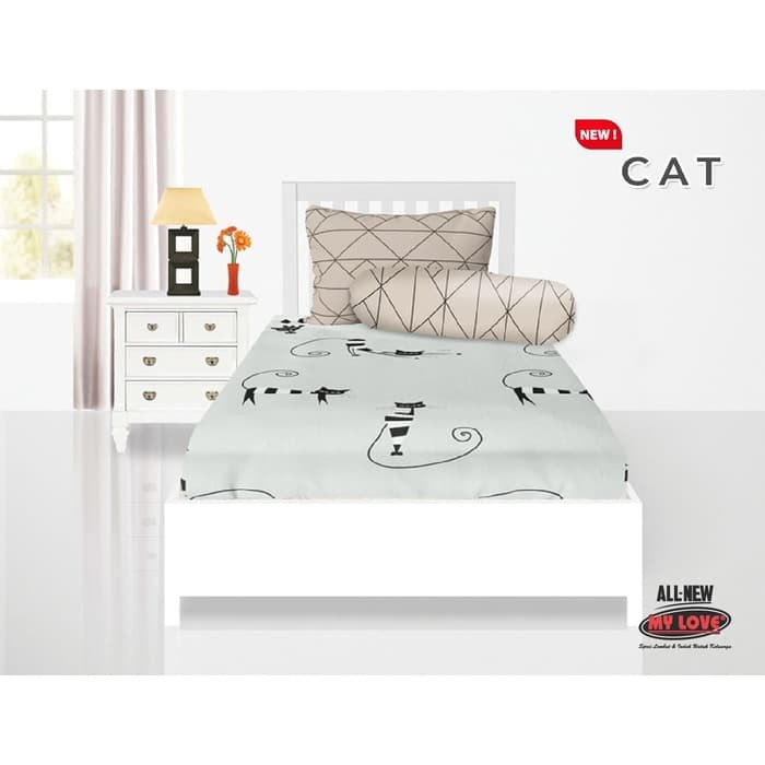Sprei Single My Love " CAT " 100x200 BEST QUALITY