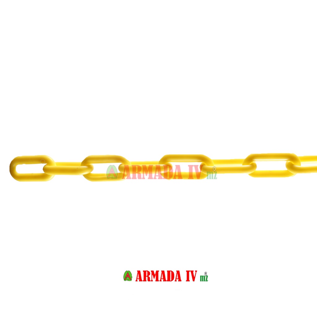 Rantai Plastik Safety Kuning Plastic Chain Safety