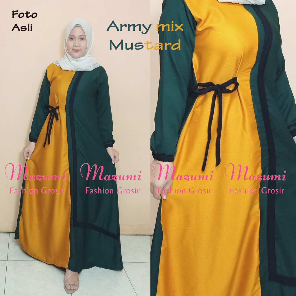 COD [ MFG ] BAJU GAMIS TERBARU MELDA DRESS GAMIS WANITA TERBARU MURAH LEBARAN TERLARIS 2020