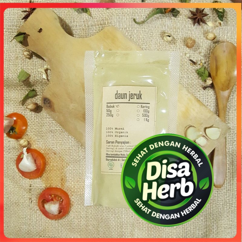 

DAUN JERUK PURUT BUBUK 500 GRAM - Citrus Hystrix - MURNI - JSR - REMPAH - PREMIUM QUALITY