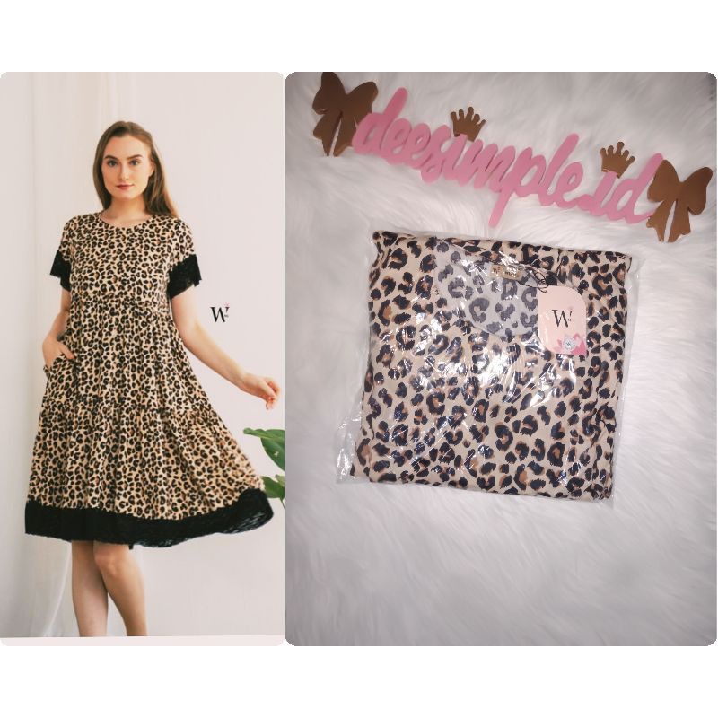 Siap Kirim Lacey daster (Zadra) Size S by wimi.id