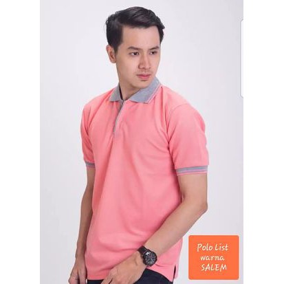 Kaos polo LIST salem/Polo polos salem / kaos kerah list salem / Polo salem Polos / Polo Polos