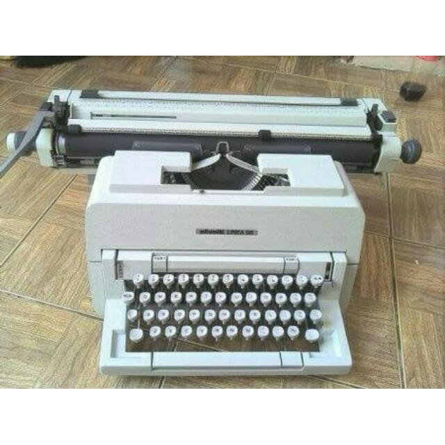 OLIVETTI LINEA 98 MANUAL 18&quot; inch KERTAS A3, FOLIO - MESIN KETIK/TIK