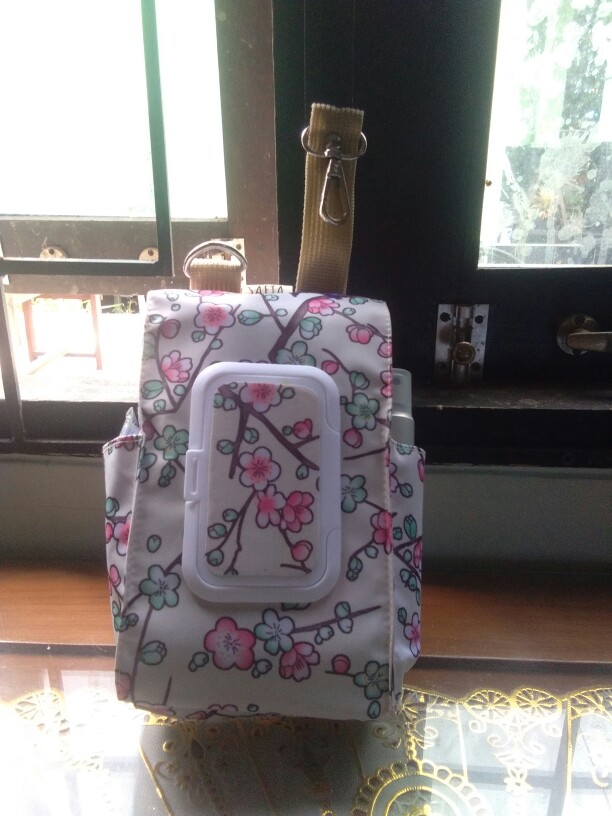 Tempat Tissue Basah Dan Kering 2in1 3in1 4in1 Bunga Krem