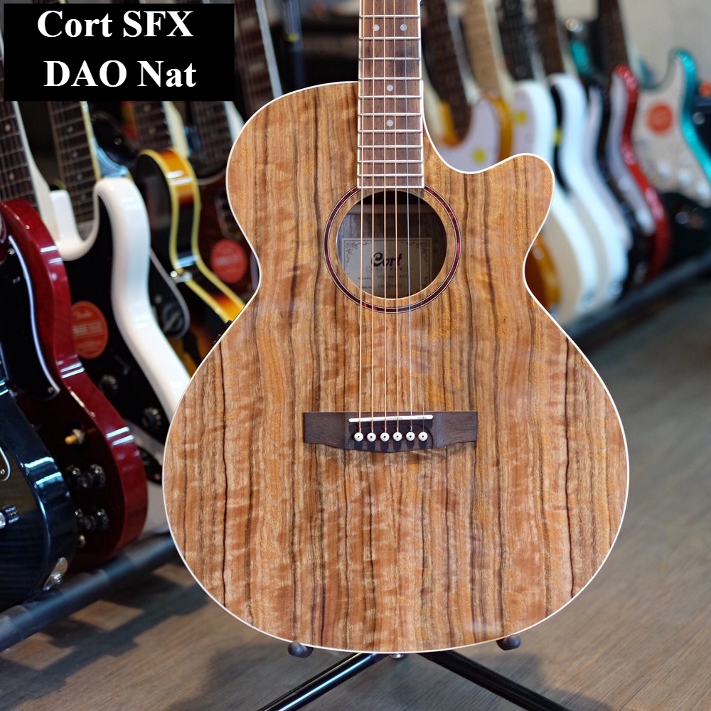 Gitar Akustik Cort SFX DAO Nat Electric Acoustic Guitar