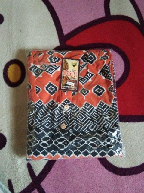 Daster  Gamis Batik Murah Ukuran  Jumbo Lengan Panjang Untuk Busui  Motif Wadimor