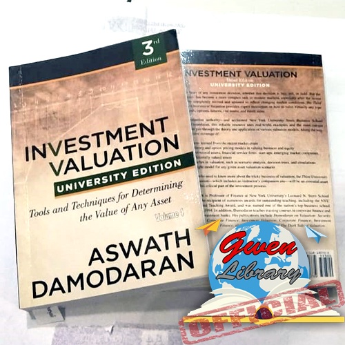 Jual Buku Investment Valuation - Tools And Techniques For Determining ...