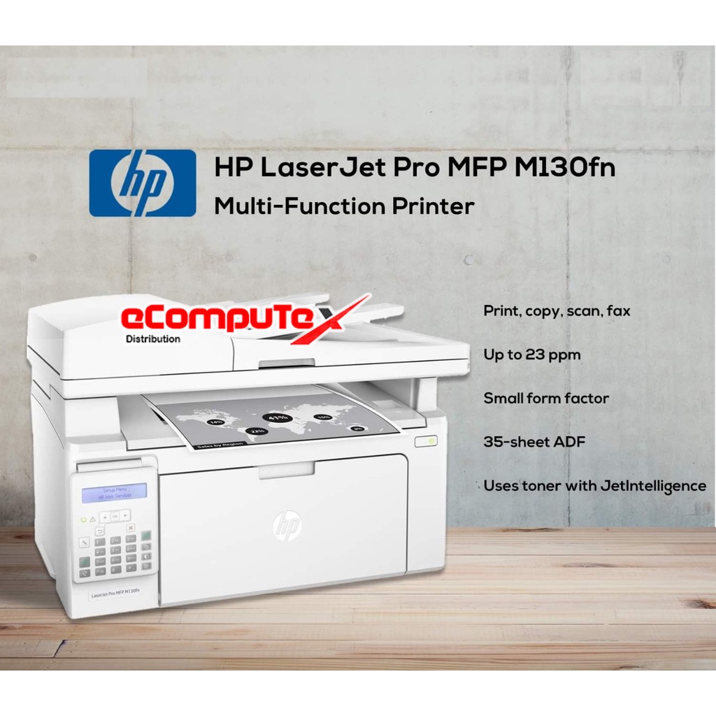 PRINTER HP LASERJET M130FN   ALL IN ONE / HP LASER JET M   130FN / M 130 FN AIO PRINT   SCAN COPY FAX RESMI