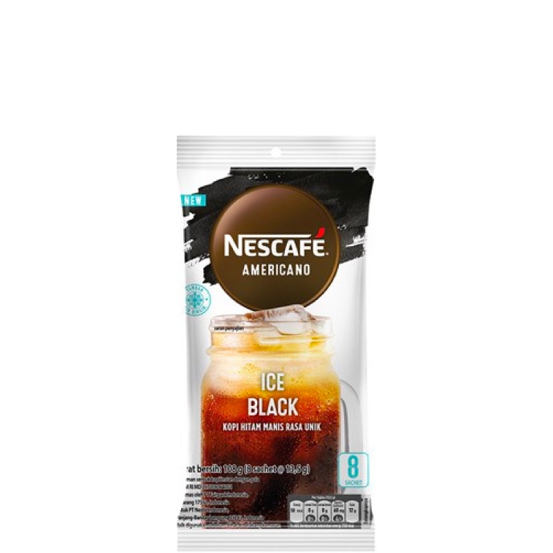 Nescafe Americano Ice Black 8 x 13.5 gr