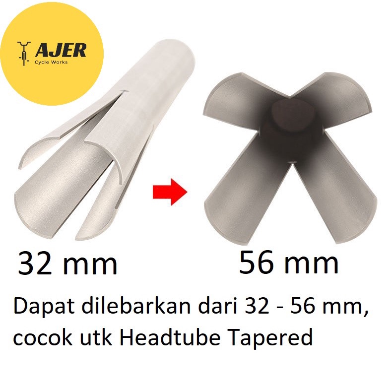 Alat ketok pembuka Headset cup remover tool bongkar tapered oversize sepeda