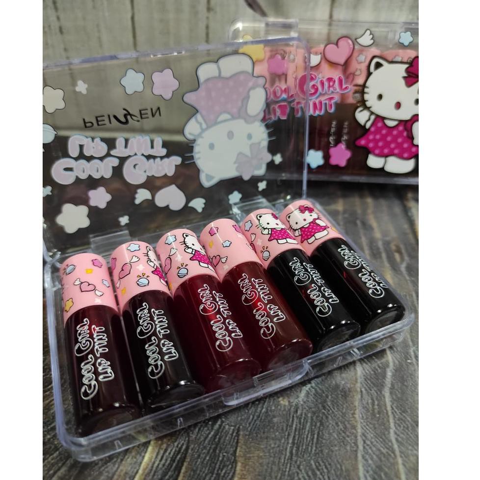 PERBOX ISI 6 PCS LIP GLOSS SASIMI  HELLO KTTY SWEET