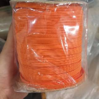 Karet elastic salur 7 mm ditarik tidak bolong  bolong  