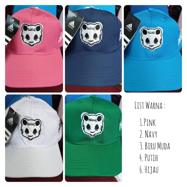 TOPI PANDA / TOPI PANDA KICKOUT / TOPI BASEBALL BORDIR