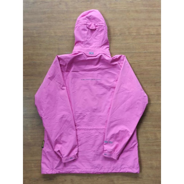 Jaket Outdoor K2 Goretex Merah Muda