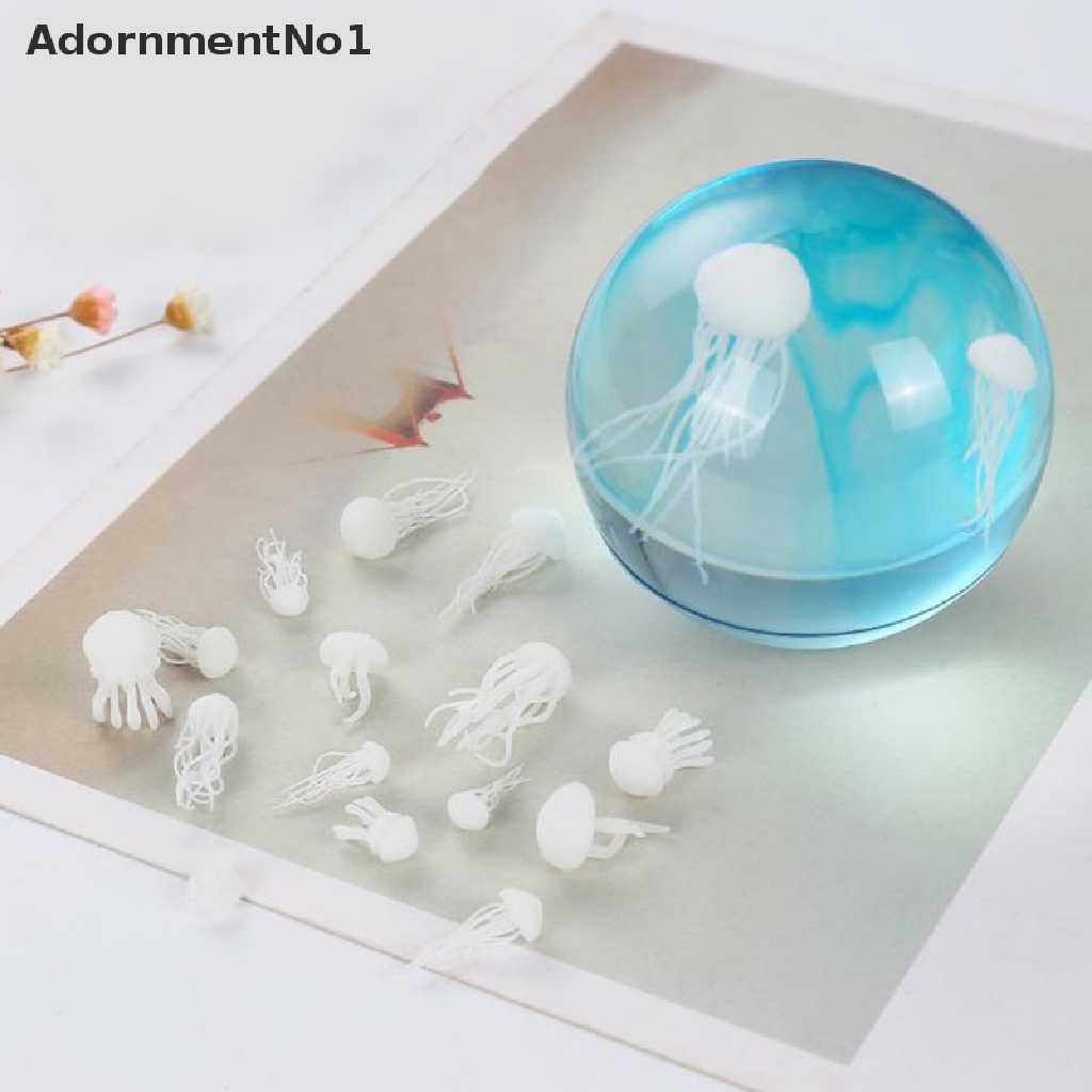 (AdornmentNo1) 1pc Cetakan Resin Epoksi Ubur-Ubur Mini DIY