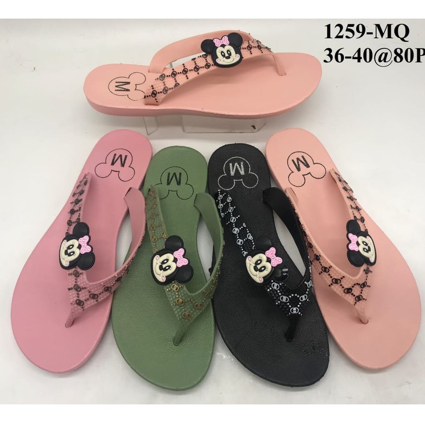 Sandal Wanita Import JEPIT MICKEY 1259 36-40