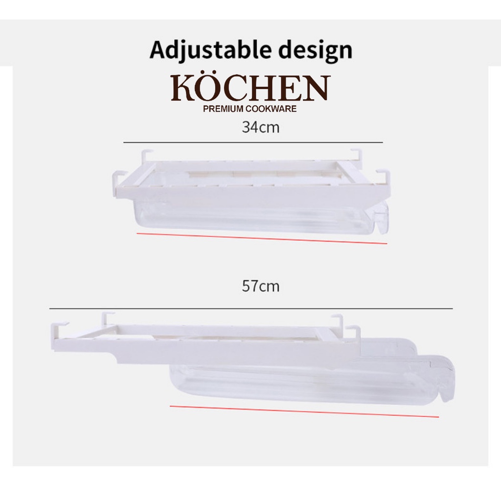 Egg Drawer Rak Laci Kulkas Cantolan Tempat Penyimpanan Telur Sliding Serbaguna Multifungsi Terlaris By Mykochen.ina