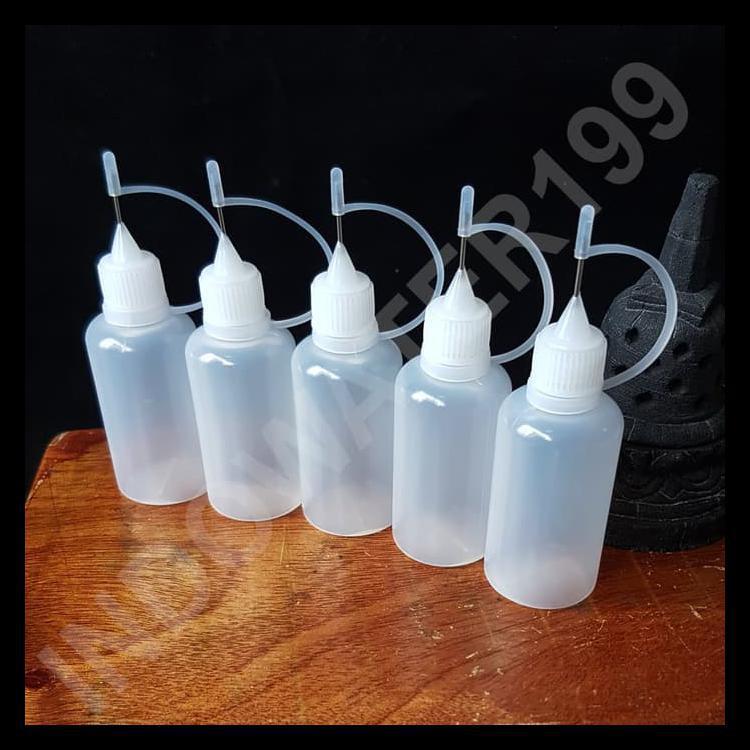 BOTOL JARUM REFILL ELIQUID ROKOK ELEKTRIK BOTTLE PE CIG 30ML