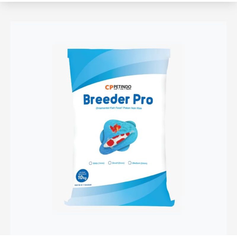 Breeder Pro 10kg 10 kg BP pelet makanan ikan hias koi koki bagus