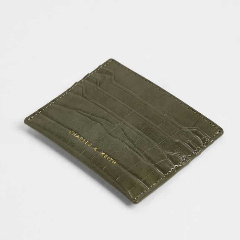 12.12 SALE | CK Croc-Effect / Love Card Holder