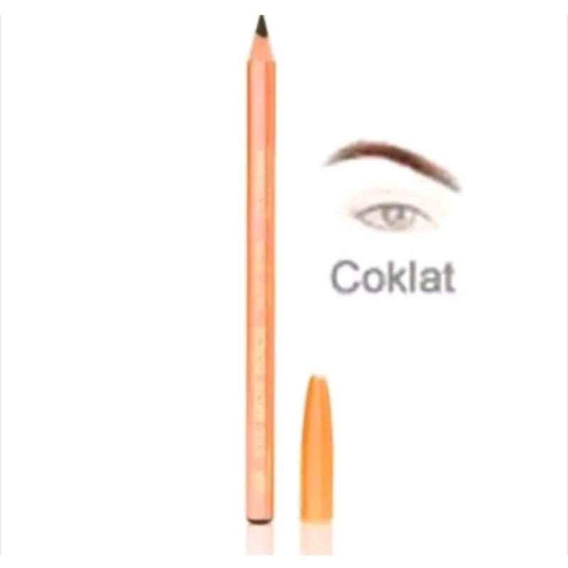 Pensil Alis Viva Warna Coklat.