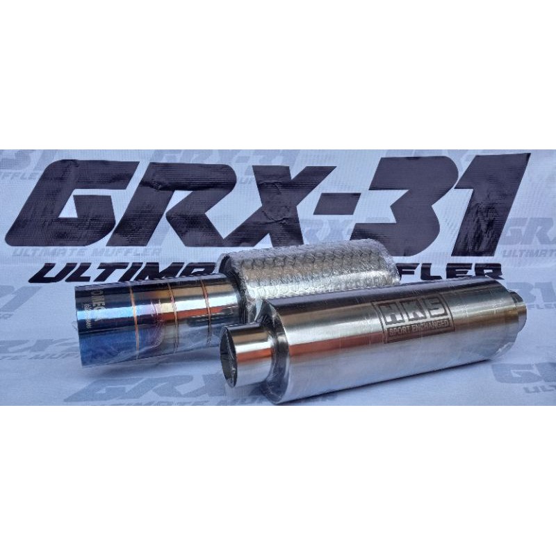 KNALPOT MOBIL OMEGA + RESONATOR HKS BASS GAHAR AGYA CIVIC BRIO JAZZ YARIS