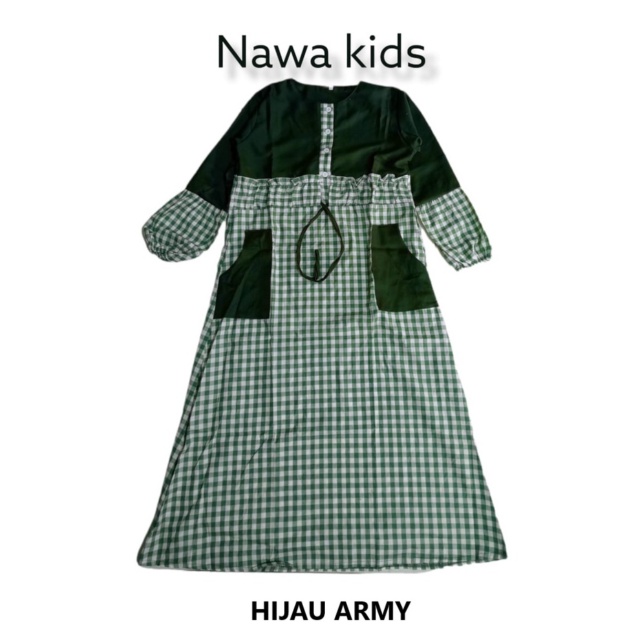 TERBARU Gamis Anak Usia 8-12 Tahun Nawa kids Model Gamis Anak Terbaru 2022 Kekinian