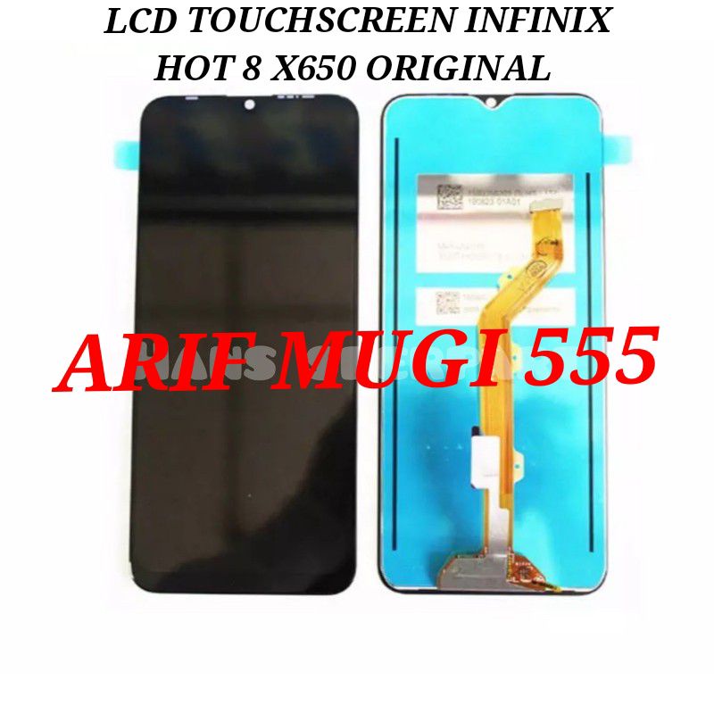 Lcd Touchscreen infinix hot 8 X650 Fullset Original