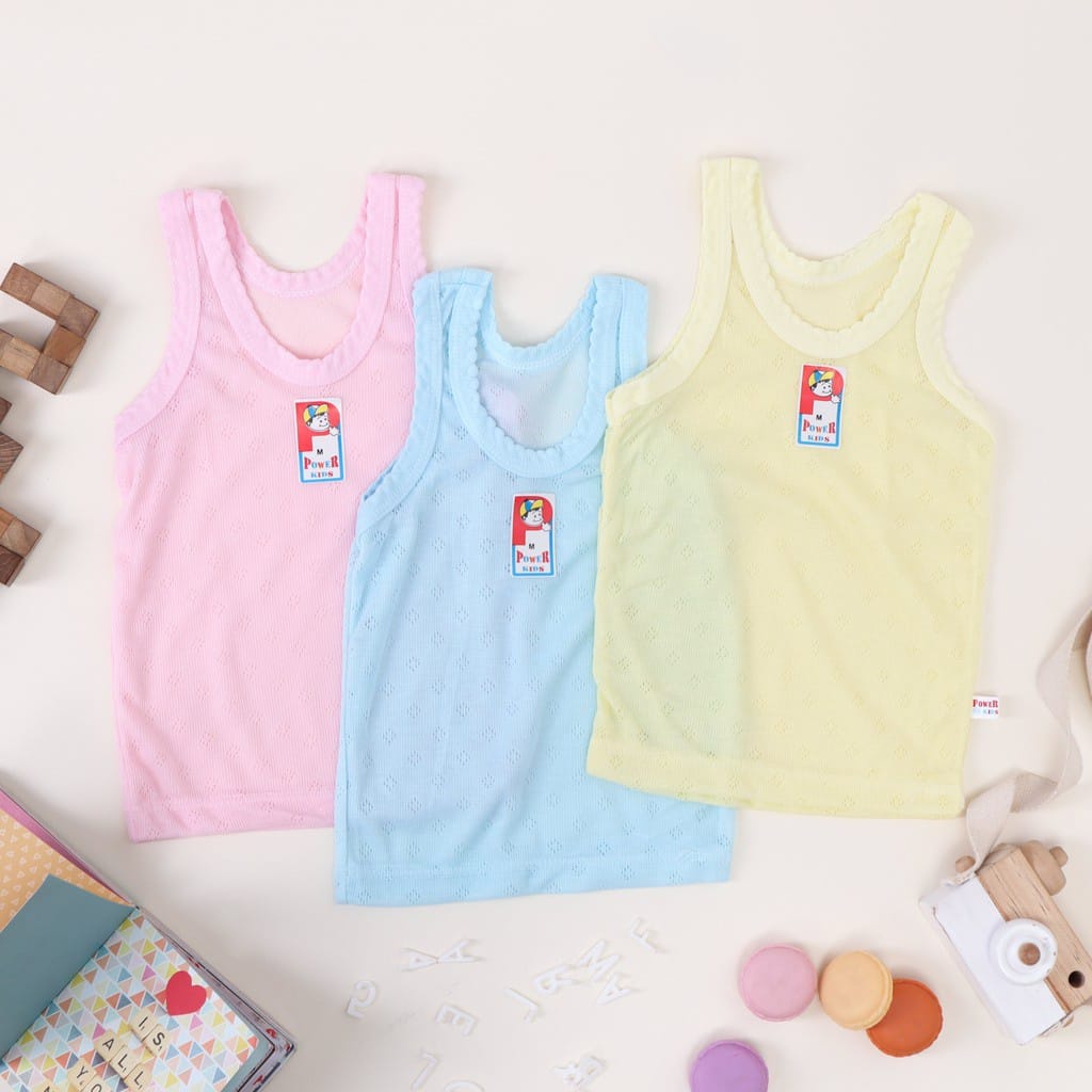 SINGLET ANAK POWER KIDS / KAOS DALAM ANAK BAYI