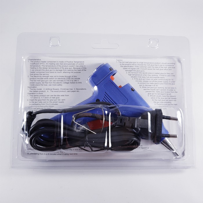 GLUE GUN KECIL 20 WATT ON OFF / tembakan lem kecil / Alat  LEM TEMBAK KECIL