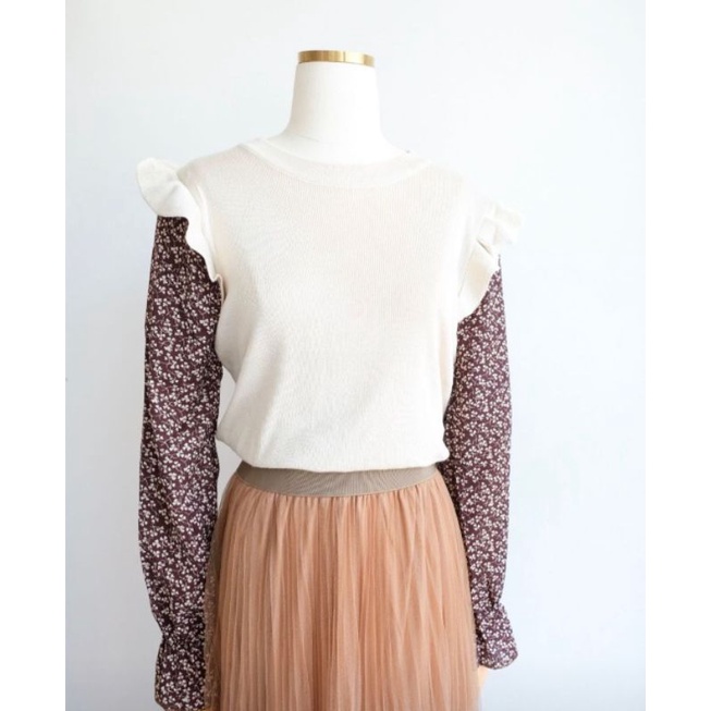 adera knit top by kelanascarves /blouse korea