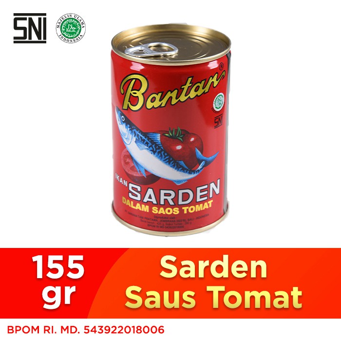 Sarden Bantan 155g