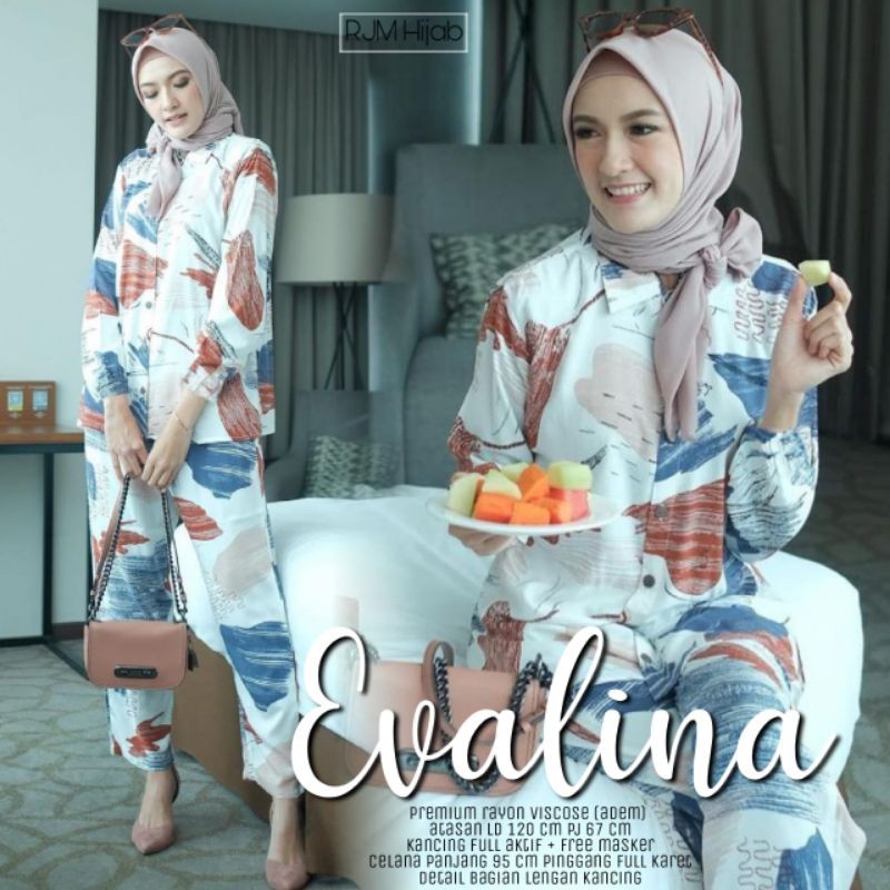 EVALINA SET BY RJM HIJAB