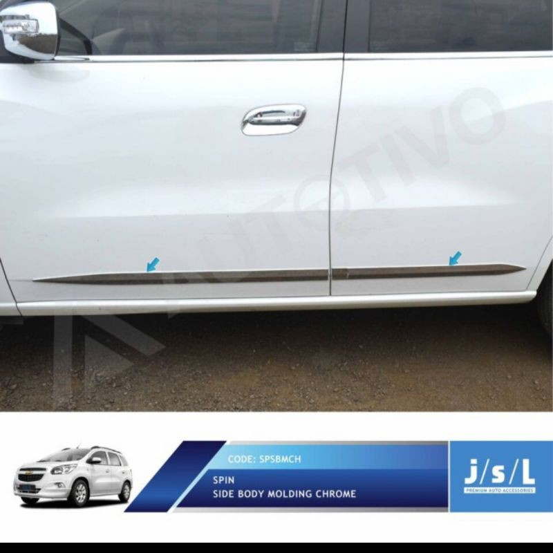 list body pintu samping Chevrolet spin chrome jsl