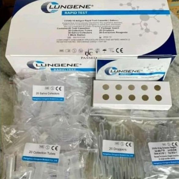 Antigen air liur | lungene 2023 | Saliva | BOX