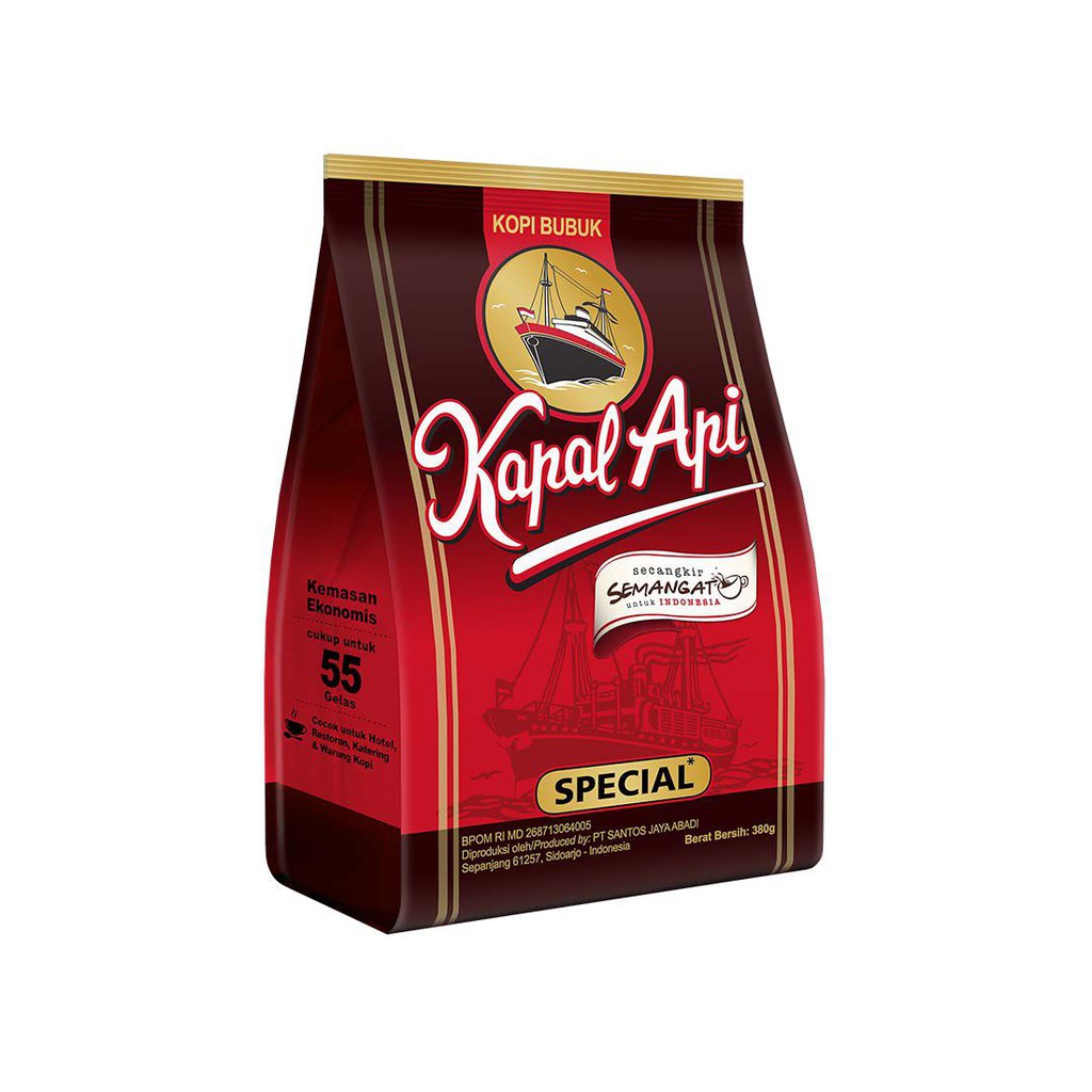 

Kapal Api Kopi Bubuk Special Merah 380G pck