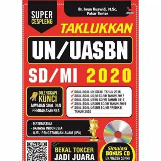 Super Cespleng Taklukkan Un Uasbn Sd Mi 2020 Bonus Cd Shopee