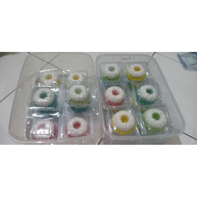 

kue putu ayu pelangi