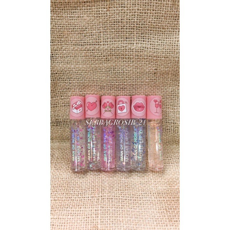 [6PCS] LIP OIL ROLL ON IMAN OF NOBLE