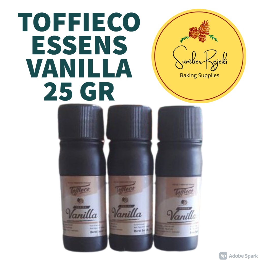 

Toffieco Perisa Essens Essence Vanilla / Vanila 25 Gr