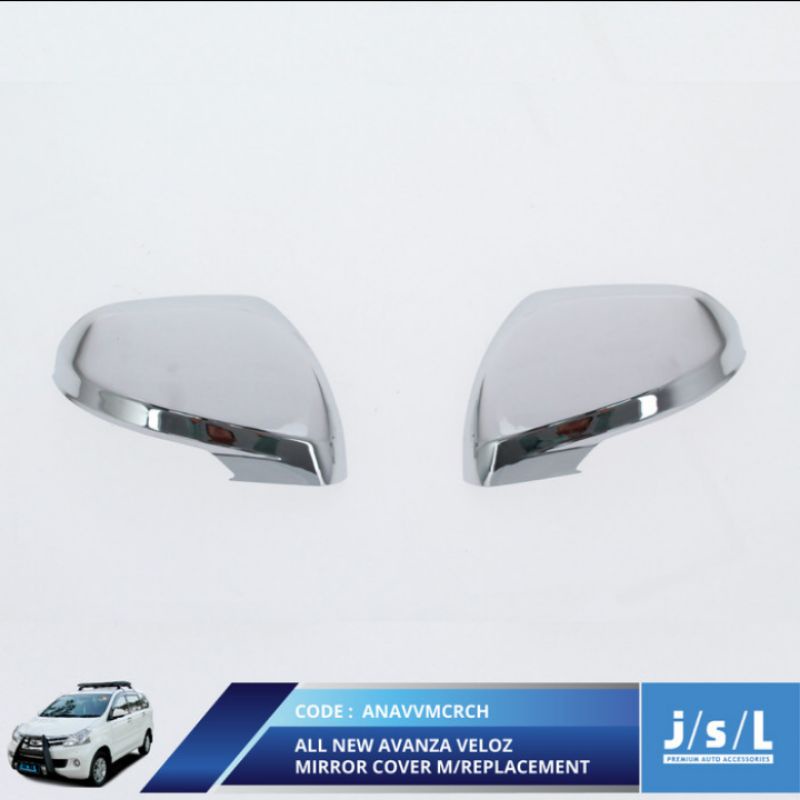 Cover Spion Mobil All new Avanza Veloz Chrome