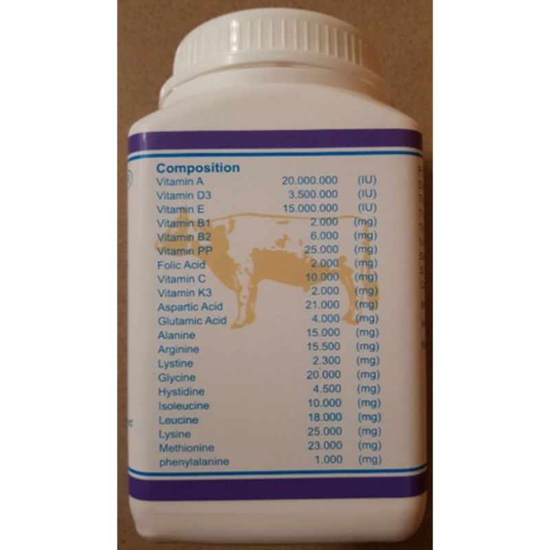 Supravitamino 1000 gr vitamin ternak ruminansia dan unggas