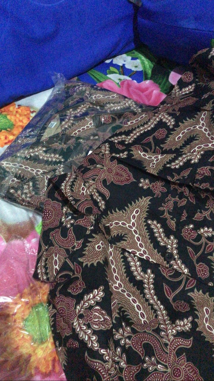 Couple Batik Ayah Anak Katun Premium Lapis Furing