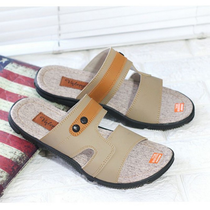 sandal sol pria slide distro casual kokop KANCING