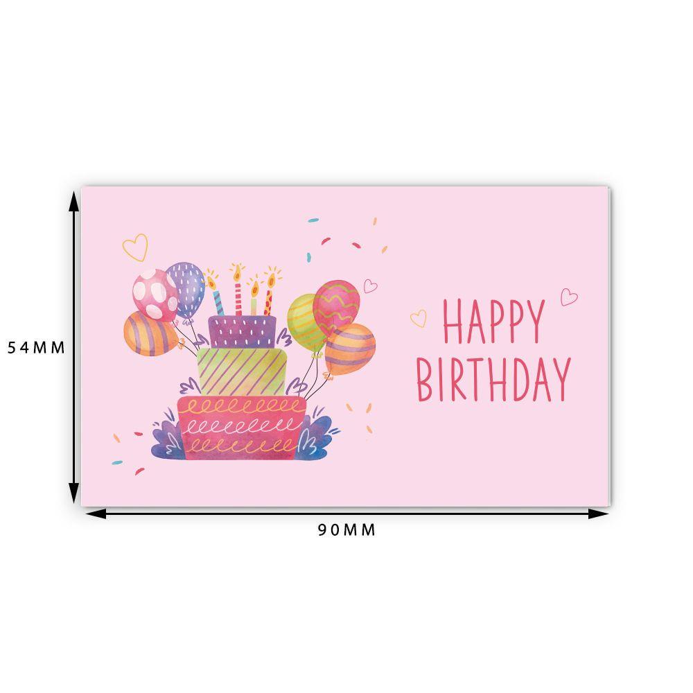 Solighter 30pcs Happy birthday Card Decoration Kartu Undangan Pesta Paket Kado